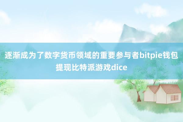 逐渐成为了数字货币领域的重要参与者bitpie钱包提现比特派游戏dice