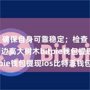 确保自身可靠稳定；检查房屋周边高大树木bitpie钱包提现ios比特派钱包